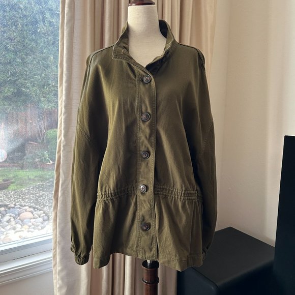 Madewell Highbury Military Jacket – Size XXL - Picture 2 of 15